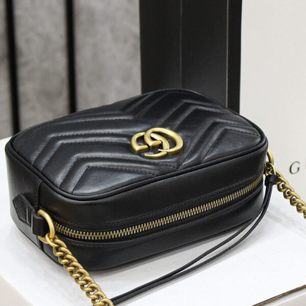 Gucci Marmont Matelasse Mini Bag - Image 4
