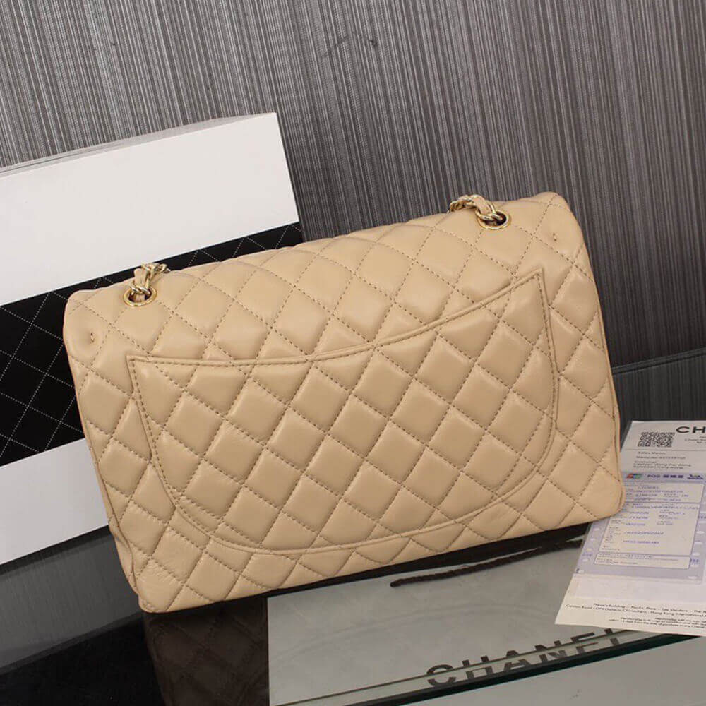 CHANEL Classic Maxi Handbag - Image 4