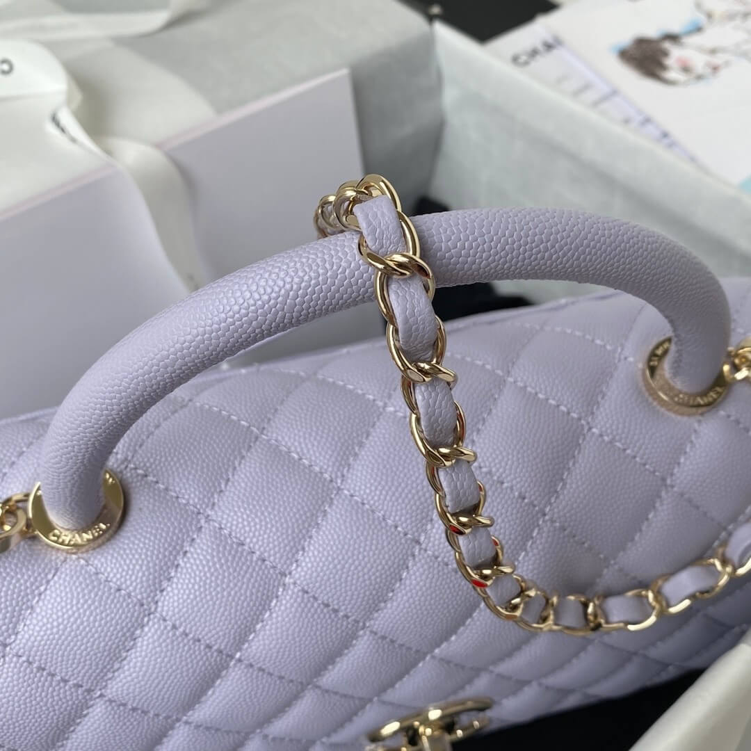 CHANEL Coco Handle Bag Small - Image 5