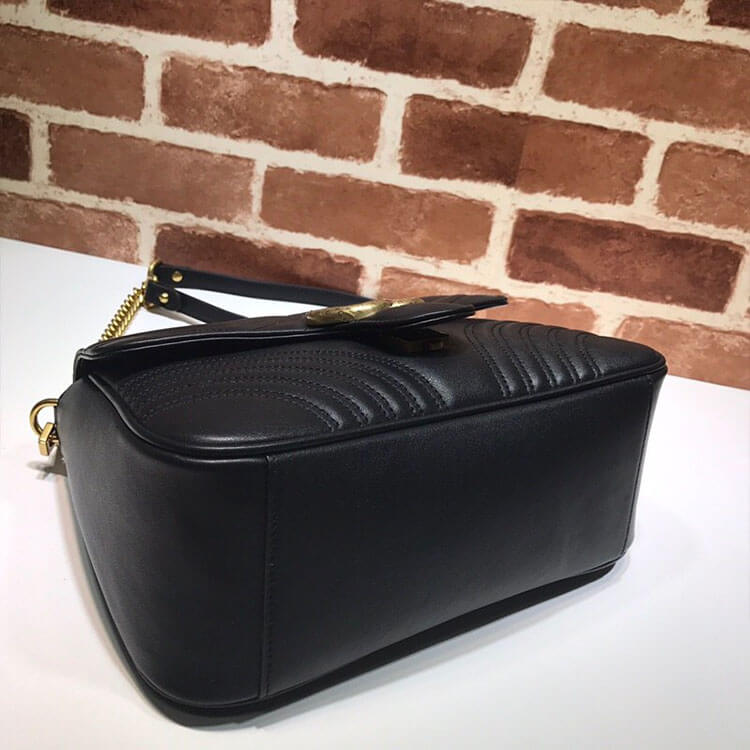 Gucci Marmont Top Handle Bag - Image 5