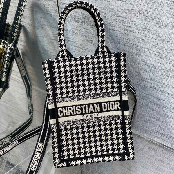Dior Mini Book Tote Phone Bag - Image 2
