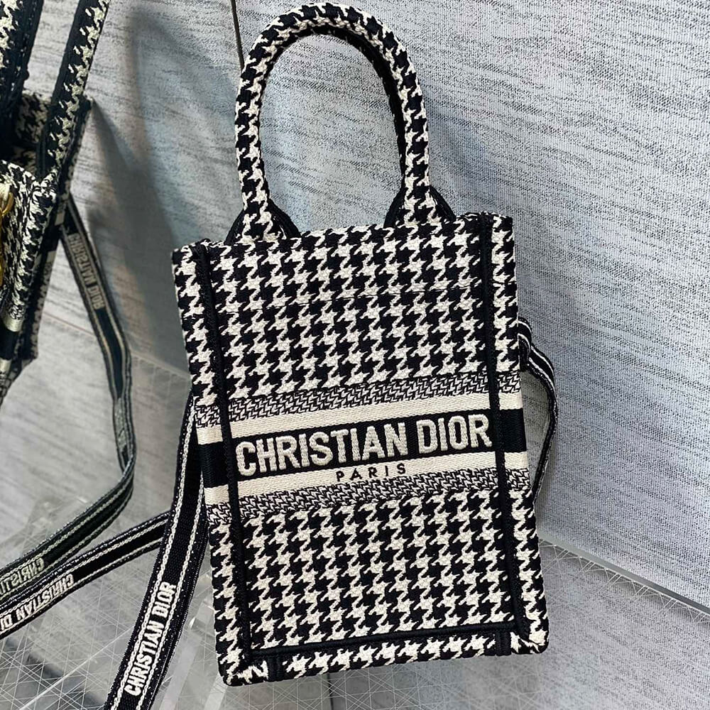 Dior Mini Book Tote Phone Bag - Image 2