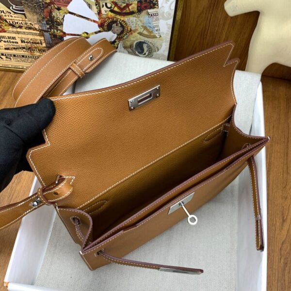 Hermes Kelly Depeches 26 Pouch Bag - Image 5