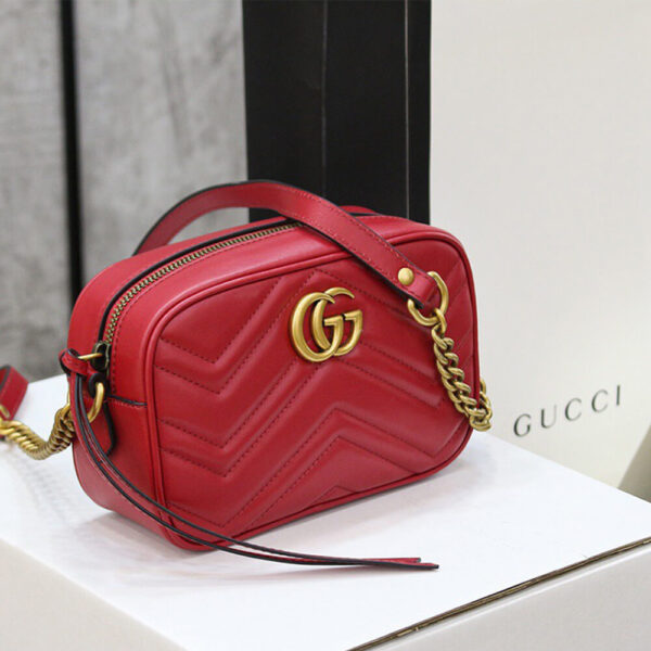 Gucci Marmont Matelasse Mini Bag - Image 3