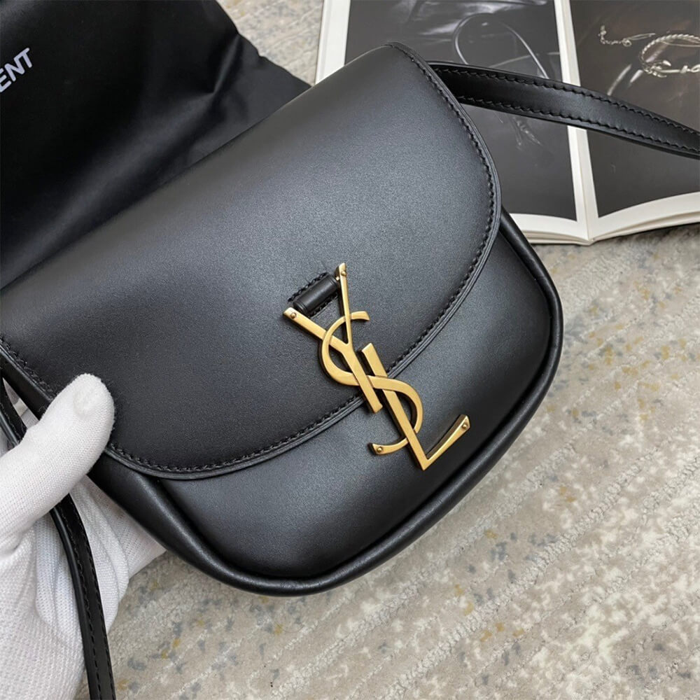 YSL Kaia Small Satchel In Smooth Leather Bag - Image 3