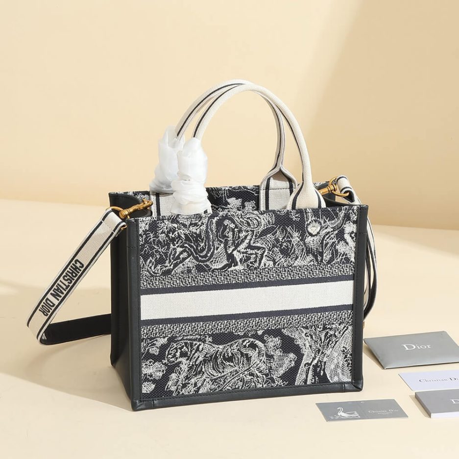 Dior Medium Book Tote Bag - Image 3