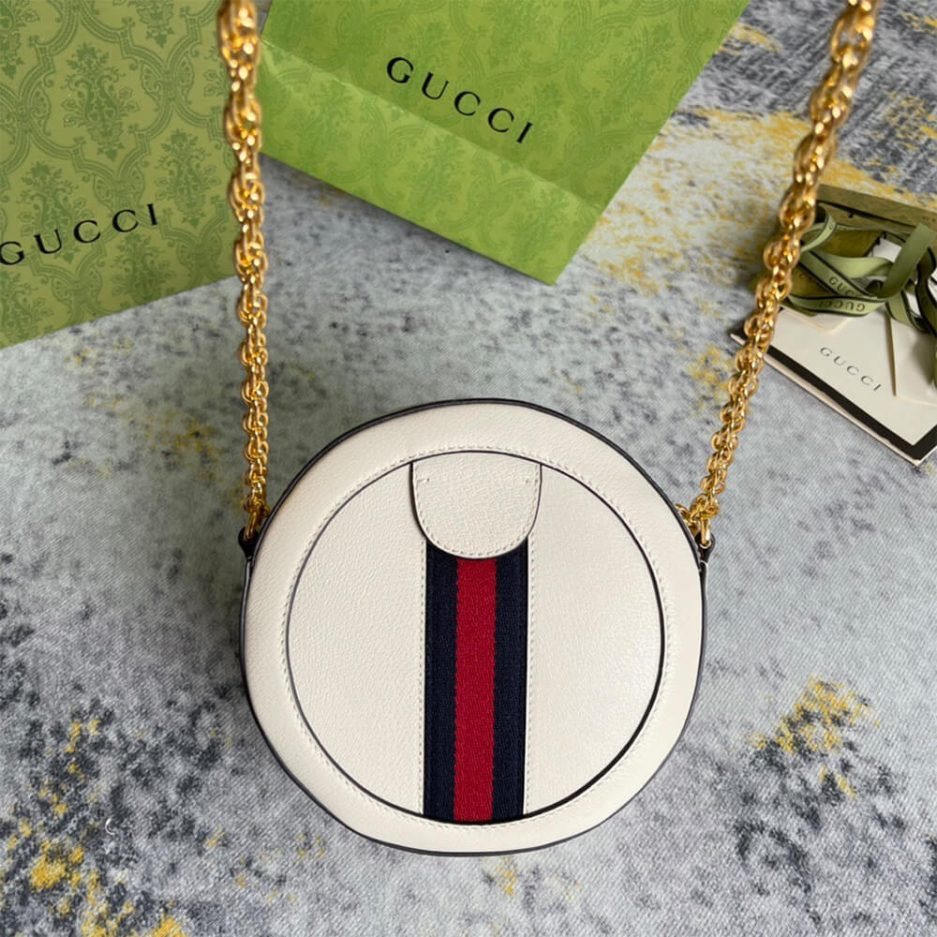 Gucci Ophidia Mini Round Shoulder Bag - Image 4
