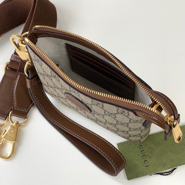 Gucci Meddenger Bag With Interlocking - Image 4