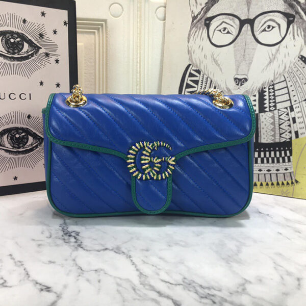 Gucci Marmont Matelasse Shoulder Bag - Image 2