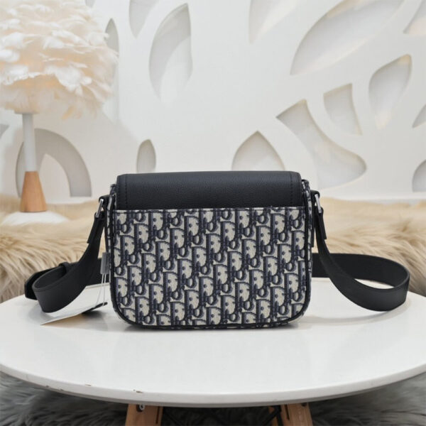 Dior Mini Saddle Messenger Bag - Image 3