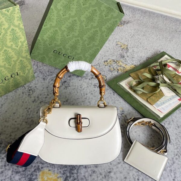 Gucci Bamboo 1947 Jumbo Small Top Handle Bag - Image 2