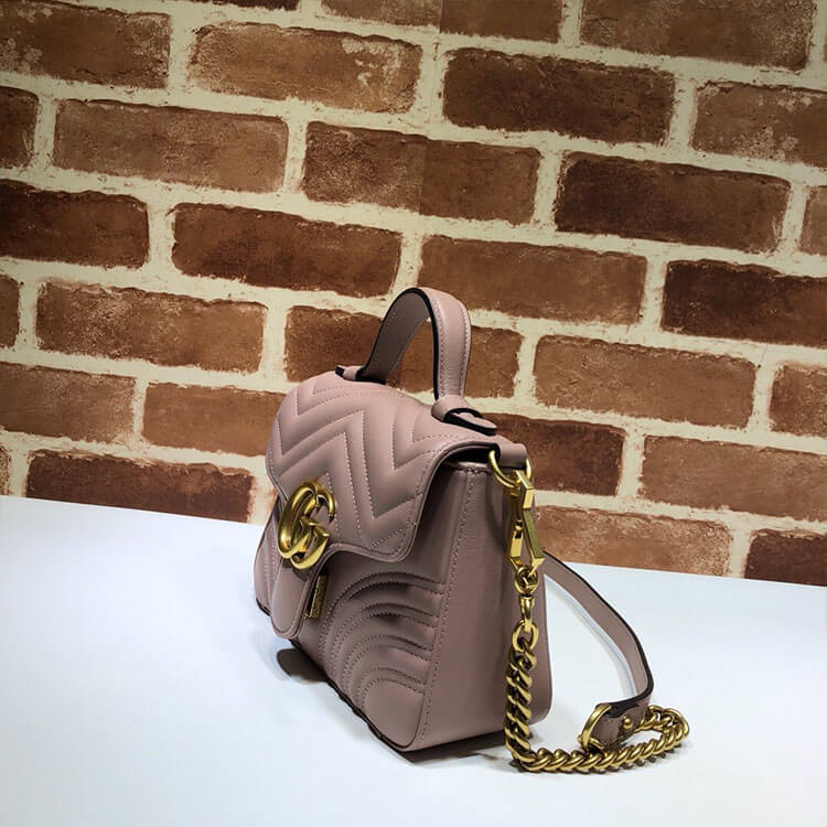 Gucci Marmont Top Handle Bag - Image 3