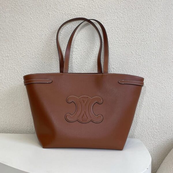 Celine Medium Cabas Anais Cuir Triomphe In Grained Calfskin - Image 2