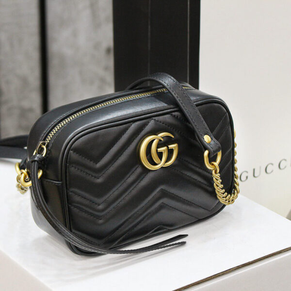 Gucci Marmont Matelasse Mini Bag - Image 3