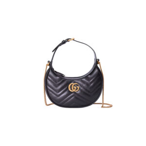 Gucci Marmont Halt Moon Shaped Bag