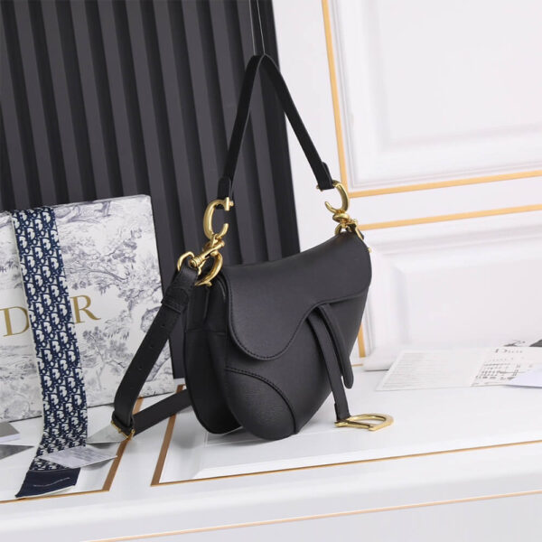Dior Saddle Bag With Strap - Image 3