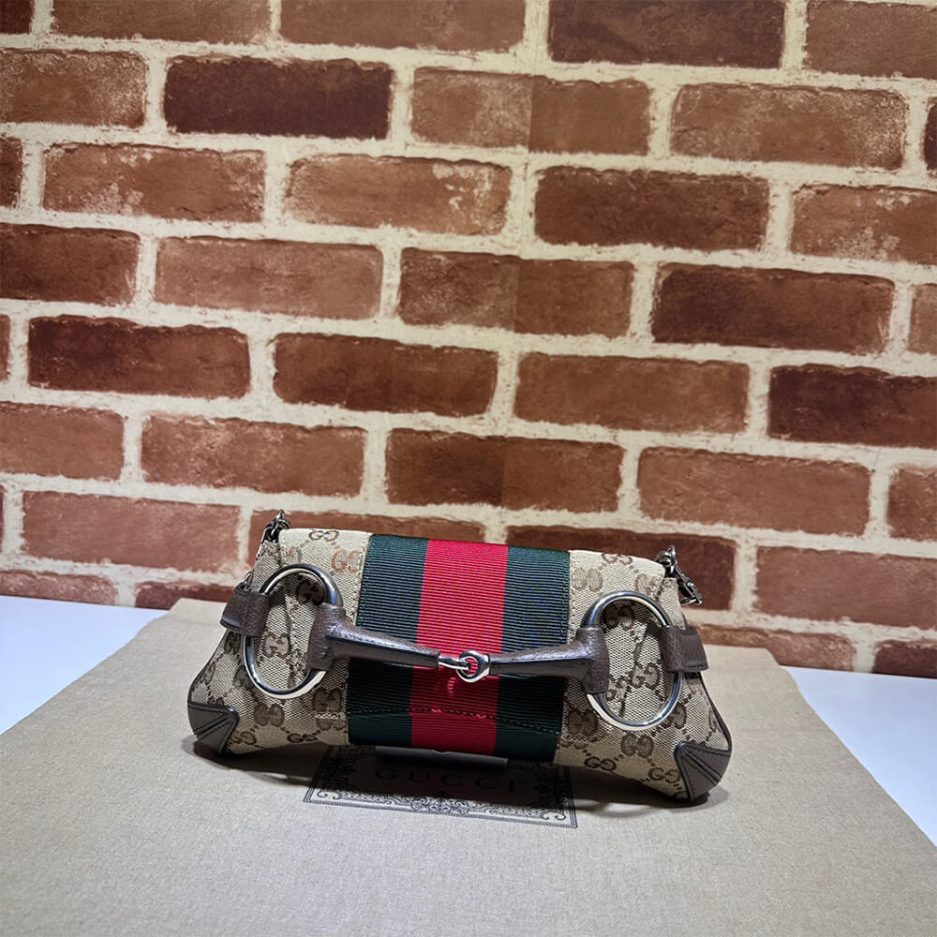 Gucci Horsebit Chain Small Shoulder Bag - Image 3