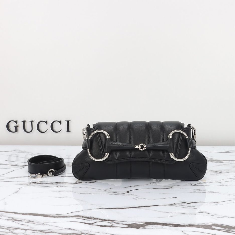 Gucci Horsebit Chain Small Shoulder Bag - Image 2