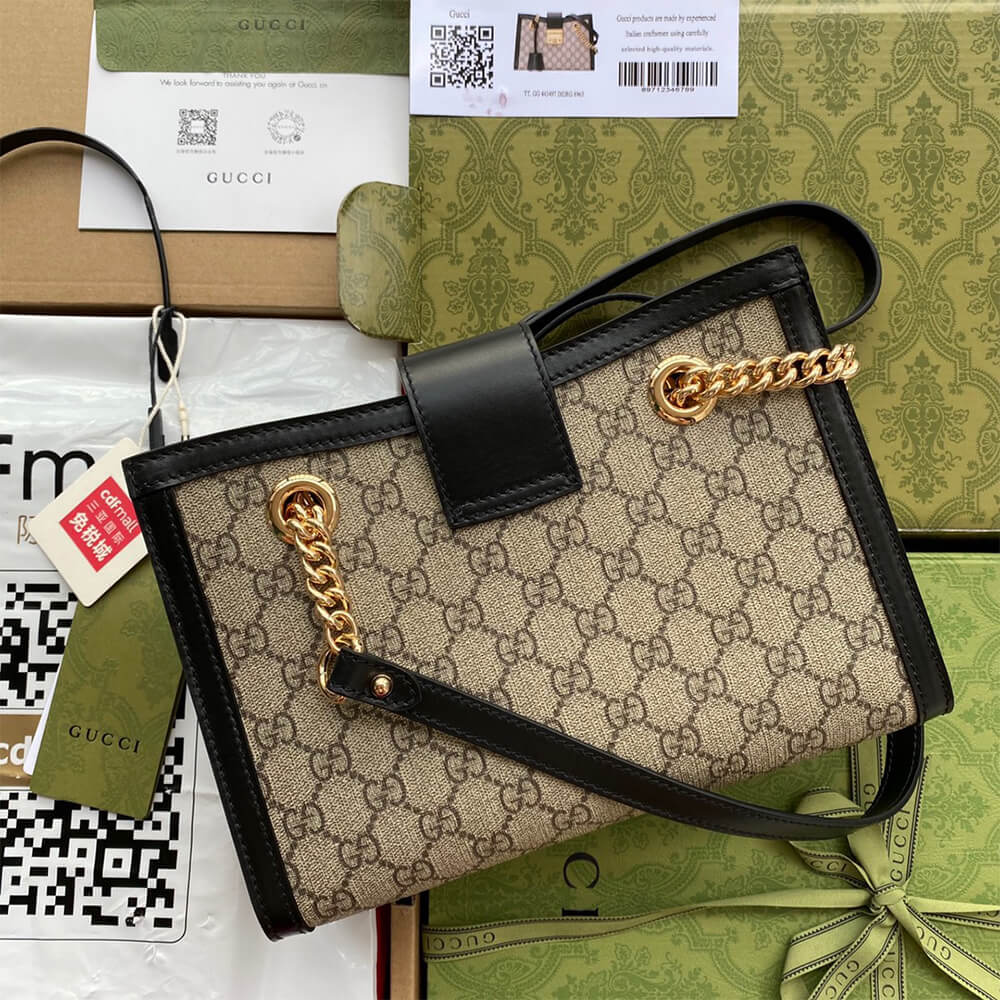 Gucci Padlock Bees Shoulder Bag - Image 3
