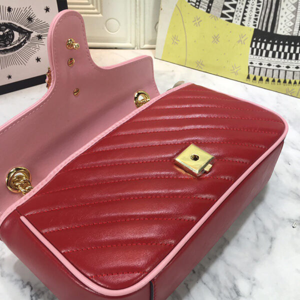 Gucci Marmont Matelasse Shoulder Bag - Image 7