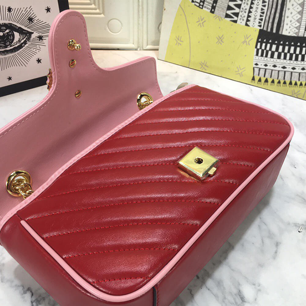 Gucci Marmont Matelasse Shoulder Bag - Image 7