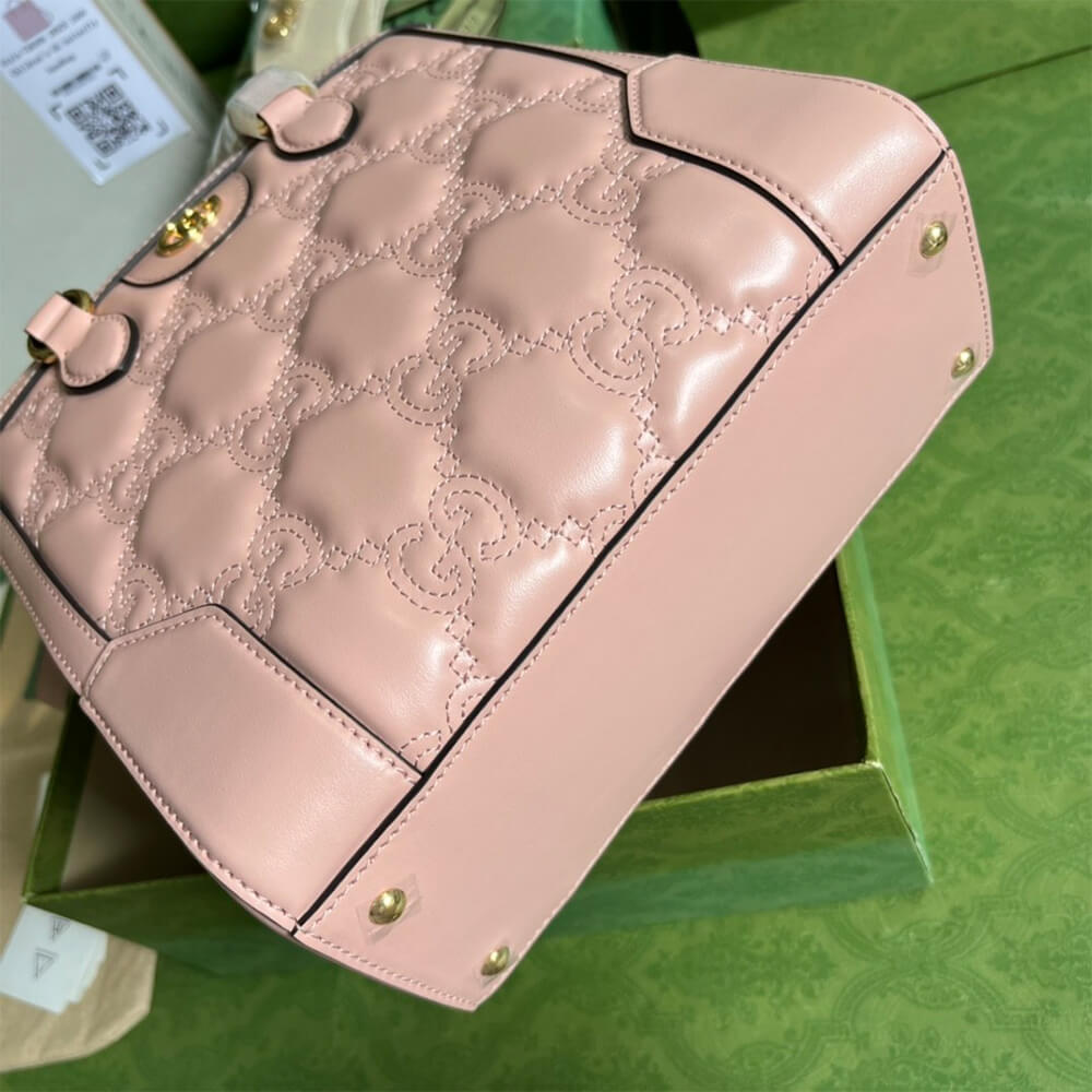 Gucci Matelasse Top Handle Bag - Image 8