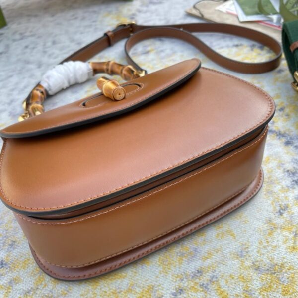 Gucci Bamboo 1947 Jumbo Small Top Handle Bag - Image 5