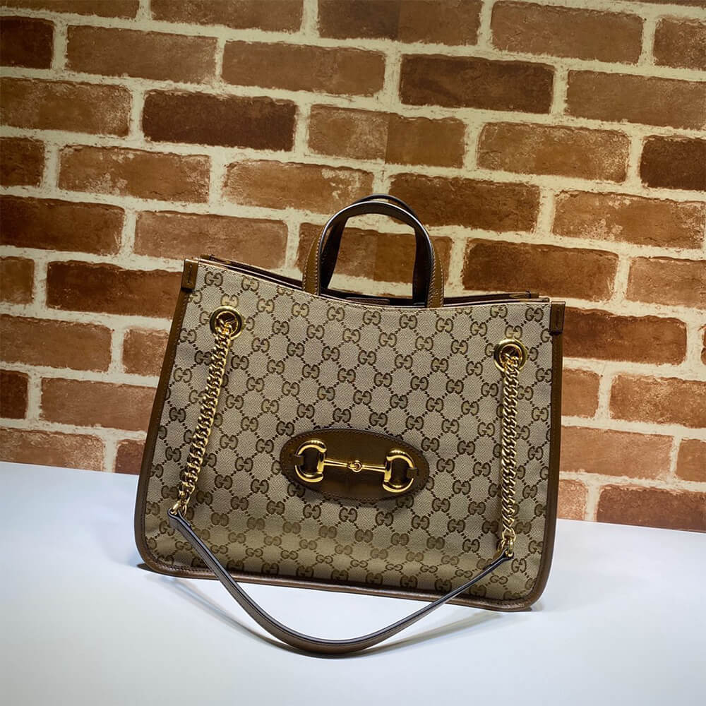 Gucci Horsebit 1955 Medium Tote Bag - Image 2