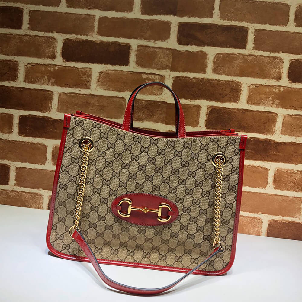 Gucci Horsebit 1955 Medium Tote Bag - Image 2