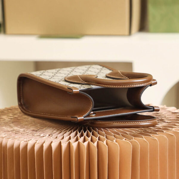 Gucci Mini Tote Bag With Interlocking - Image 6