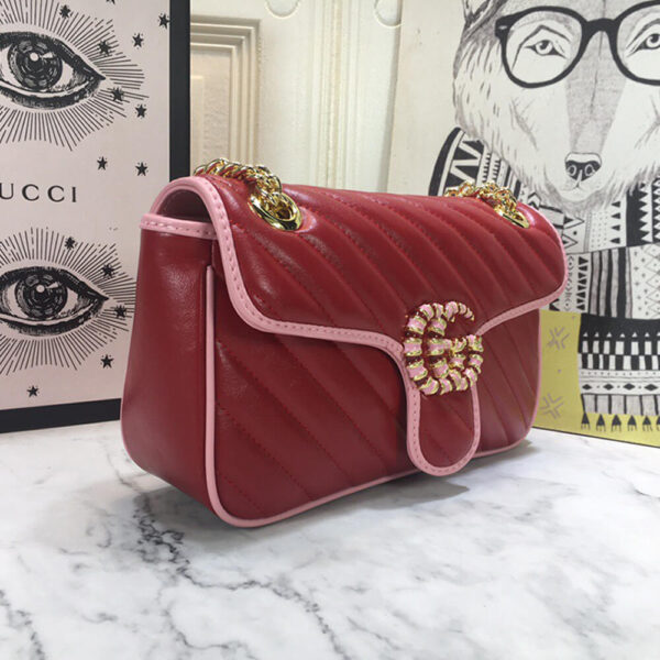 Gucci Marmont Matelasse Shoulder Bag - Image 3