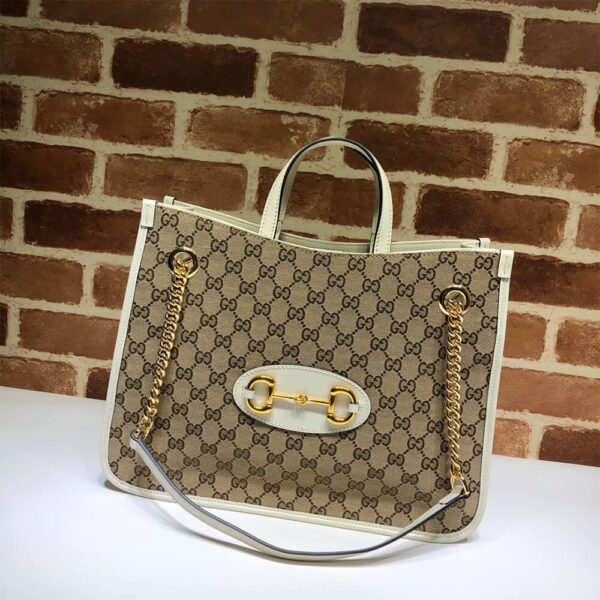 Gucci Horsebit 1955 Medium Tote Bag - Image 2