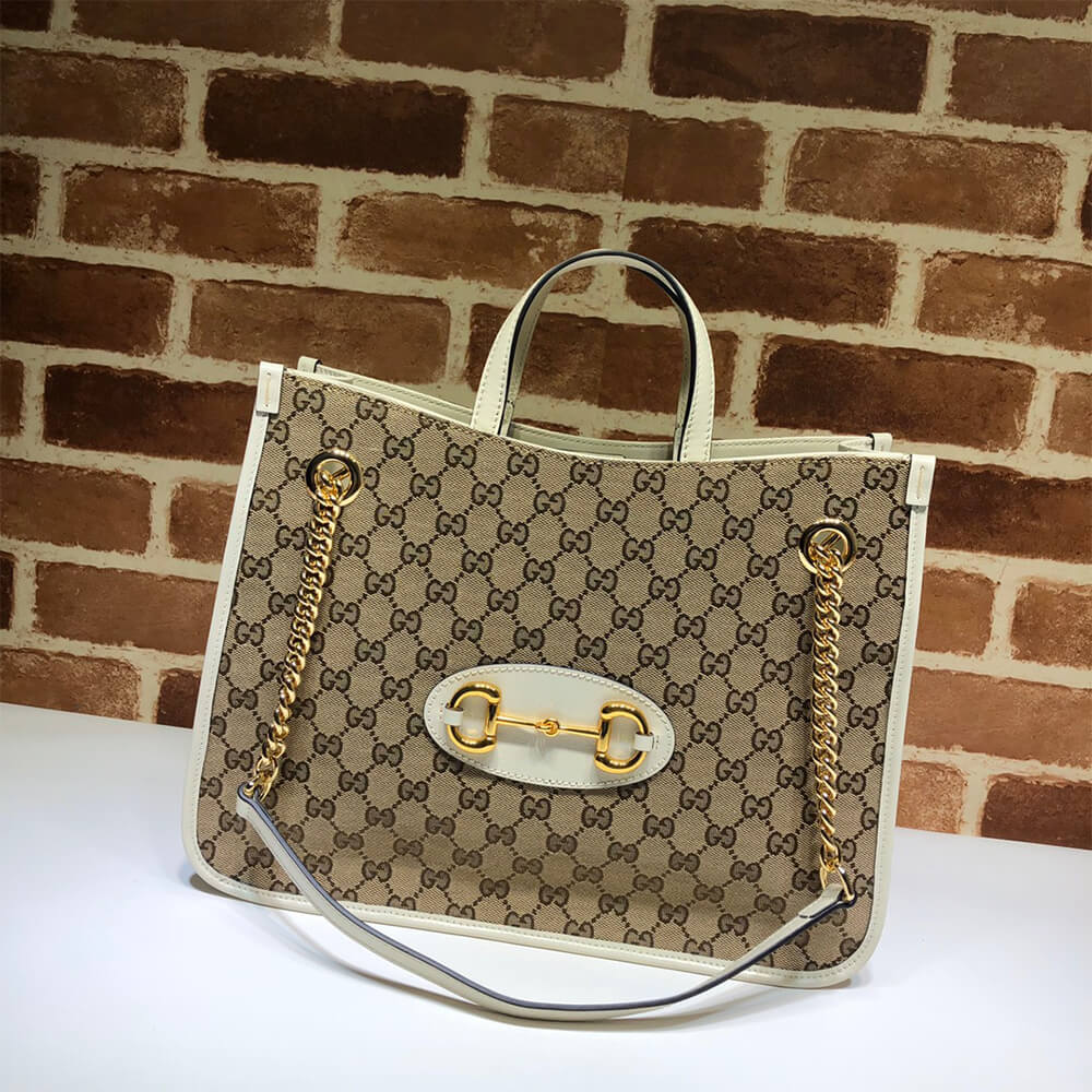 Gucci Horsebit 1955 Medium Tote Bag - Image 2