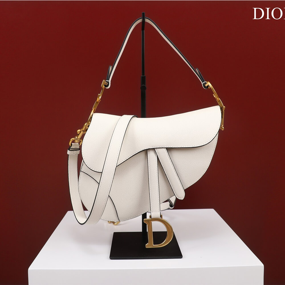 Dior Mini Saddle Bag With Strap - Image 2