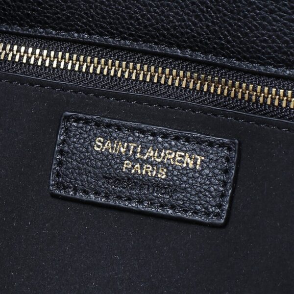 YSL le A 7 Bea In Grained Leather Bag - Image 7