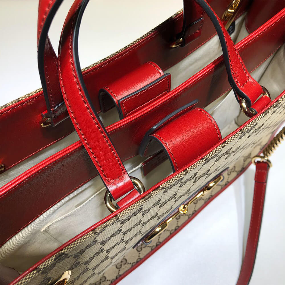 Gucci Horsebit 1955 Medium Tote Bag - Image 7