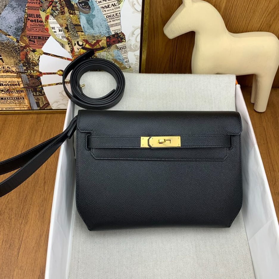 Hermes Kelly Depeches 26 Pouch Bag - Image 2