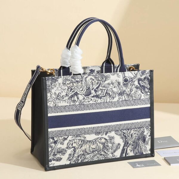 Dior Medium Book Tote Bag - Image 4