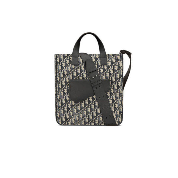Dior Saddle Tote Bag With Shoulder Strap