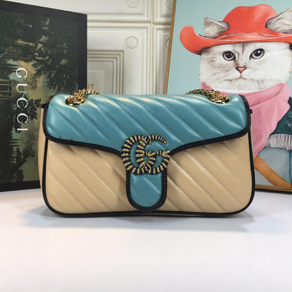 Gucci Marmont Matelasse Shoulder Bag - Image 2