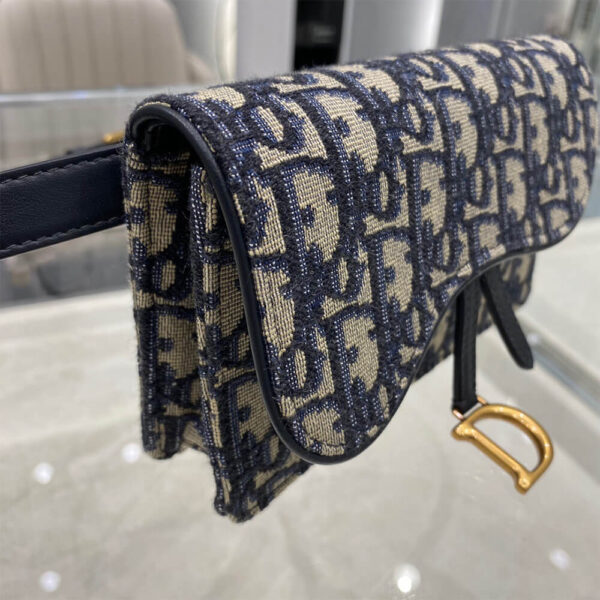 Dior Saddle Belt Pouch Bag - Image 7