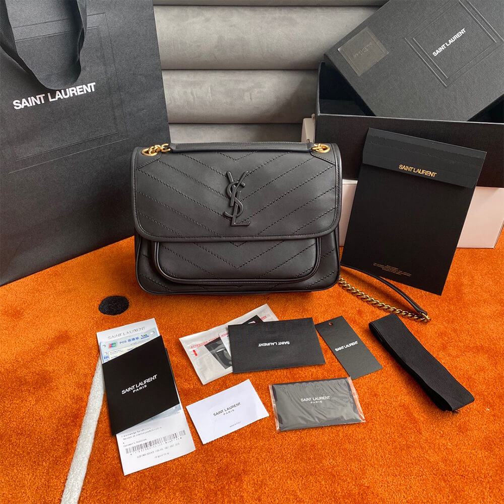 YSL Laurent Niki Medium In Lambskin Bag - Image 2
