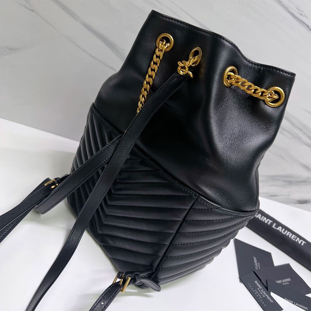 YSL Joe Backpack In Lambskin Bag - Image 4
