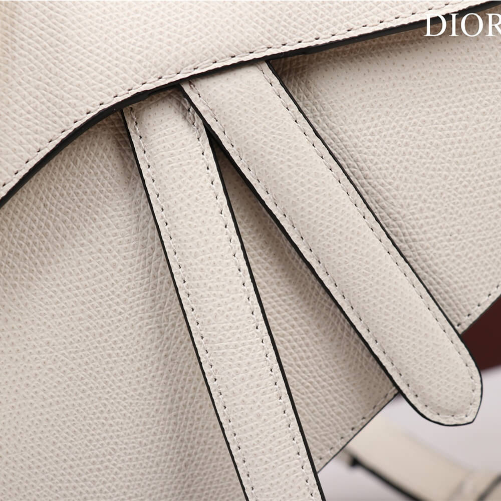 Dior Mini Saddle Bag With Strap - Image 7