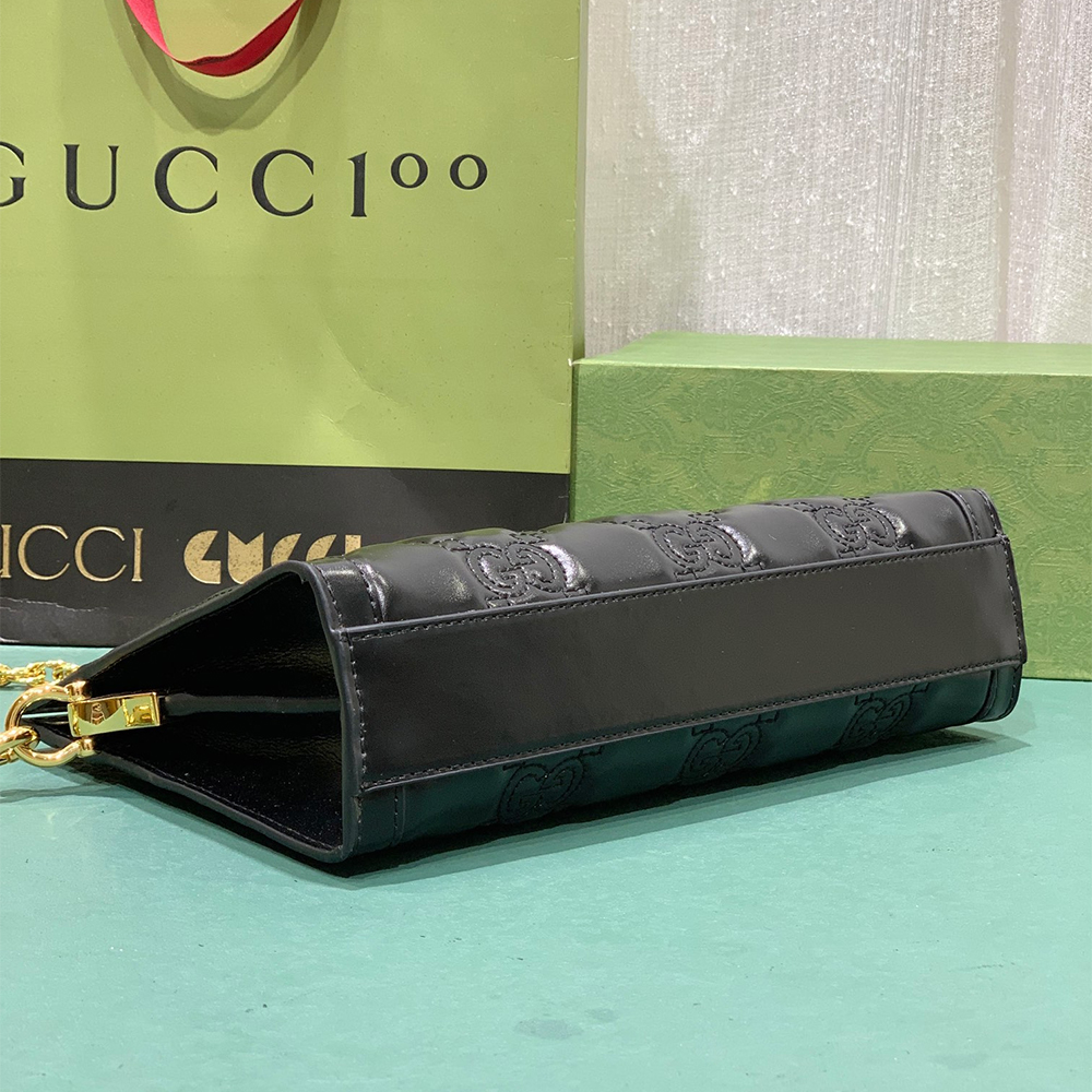 Gucci Matelasse Leather Bag - Image 4