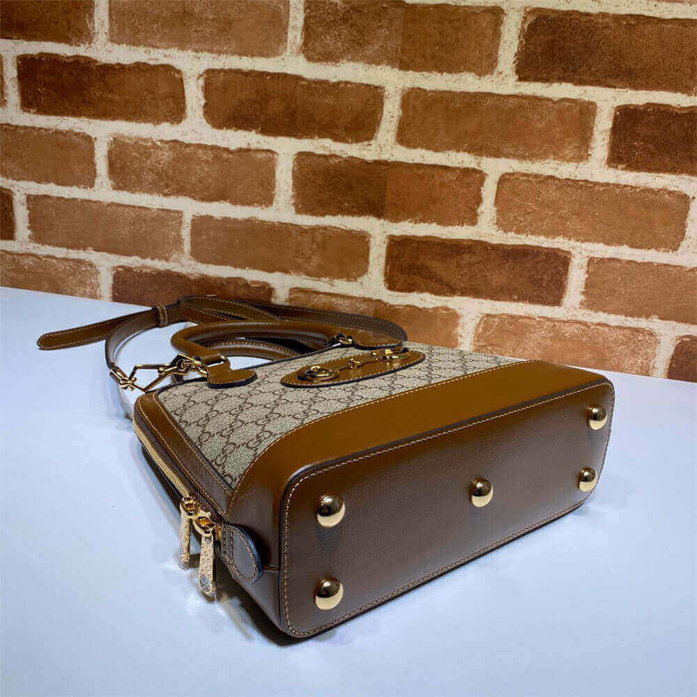 Gucci Horsebit 1955 Small Top Handle Bag - Image 5