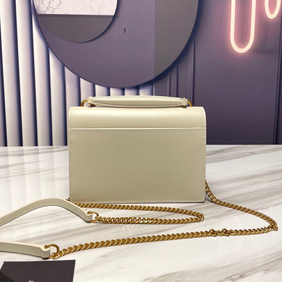YSL Sunset Chain Wallet In Smooth Leather Bag - Image 4