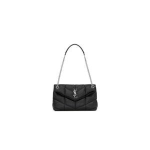 YSL Puffer Small Chain Bag In Quilted Lambskin Bag