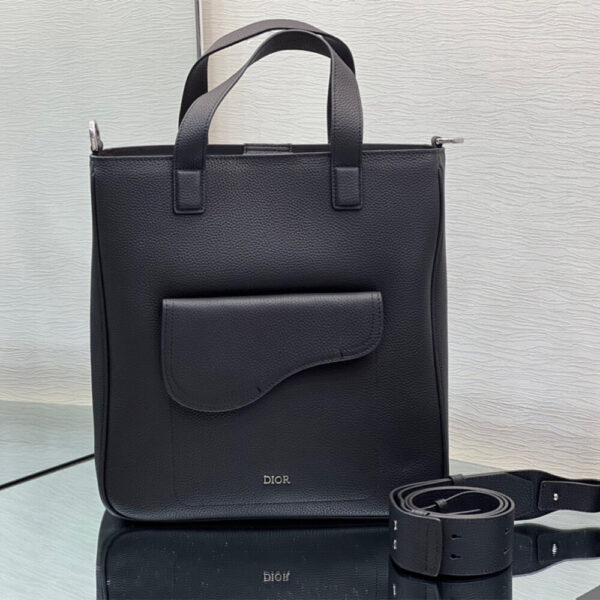 Dior Saddle Tote Bag With Shoulder Strap - Image 2