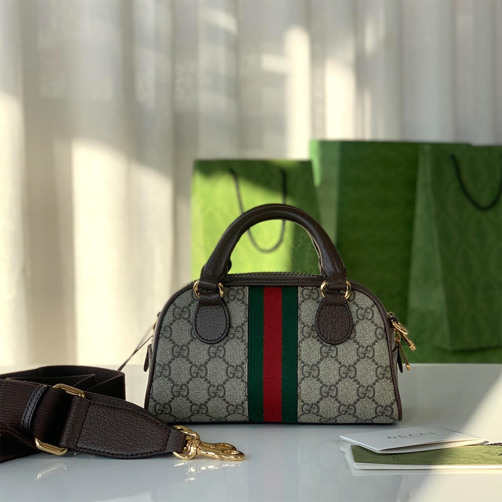 Gucci Ophidia Medium Top Handle Bag - Image 4